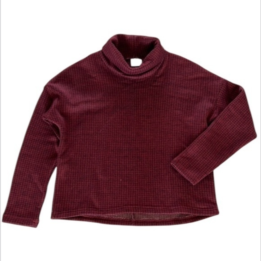 Columbia Chillin Fleece Size large cowl neck mock neck pull over top